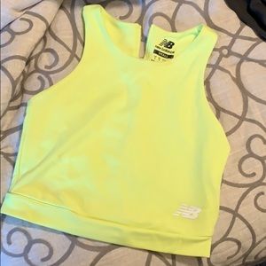 New Balance workout cropped tank